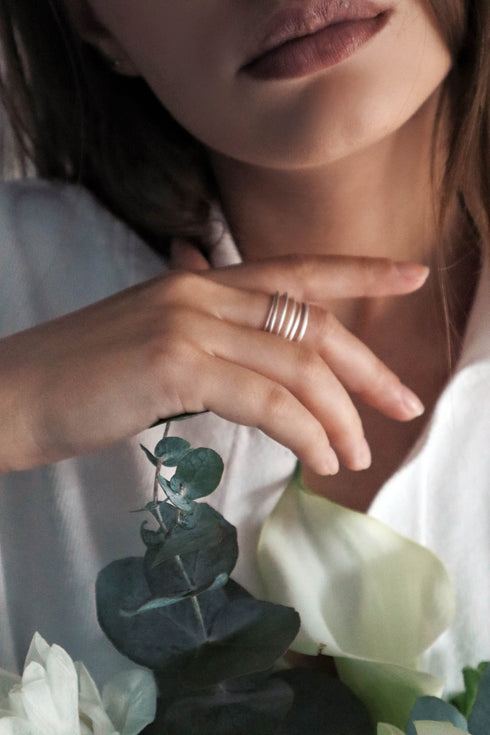 Inel din argint Leilani